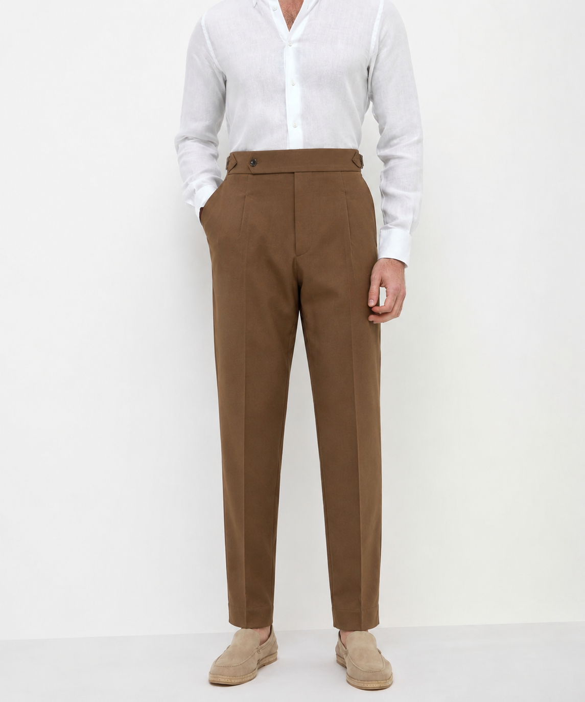Brown Signature Italian Gurkha Pant