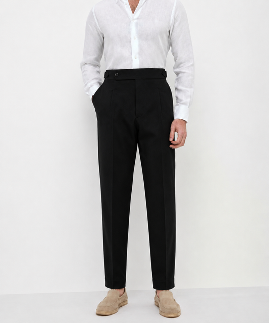 Black Signature Italian Gurkha Pant