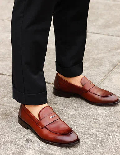 Signature Italian Black Gurkha Pant By Italian Era