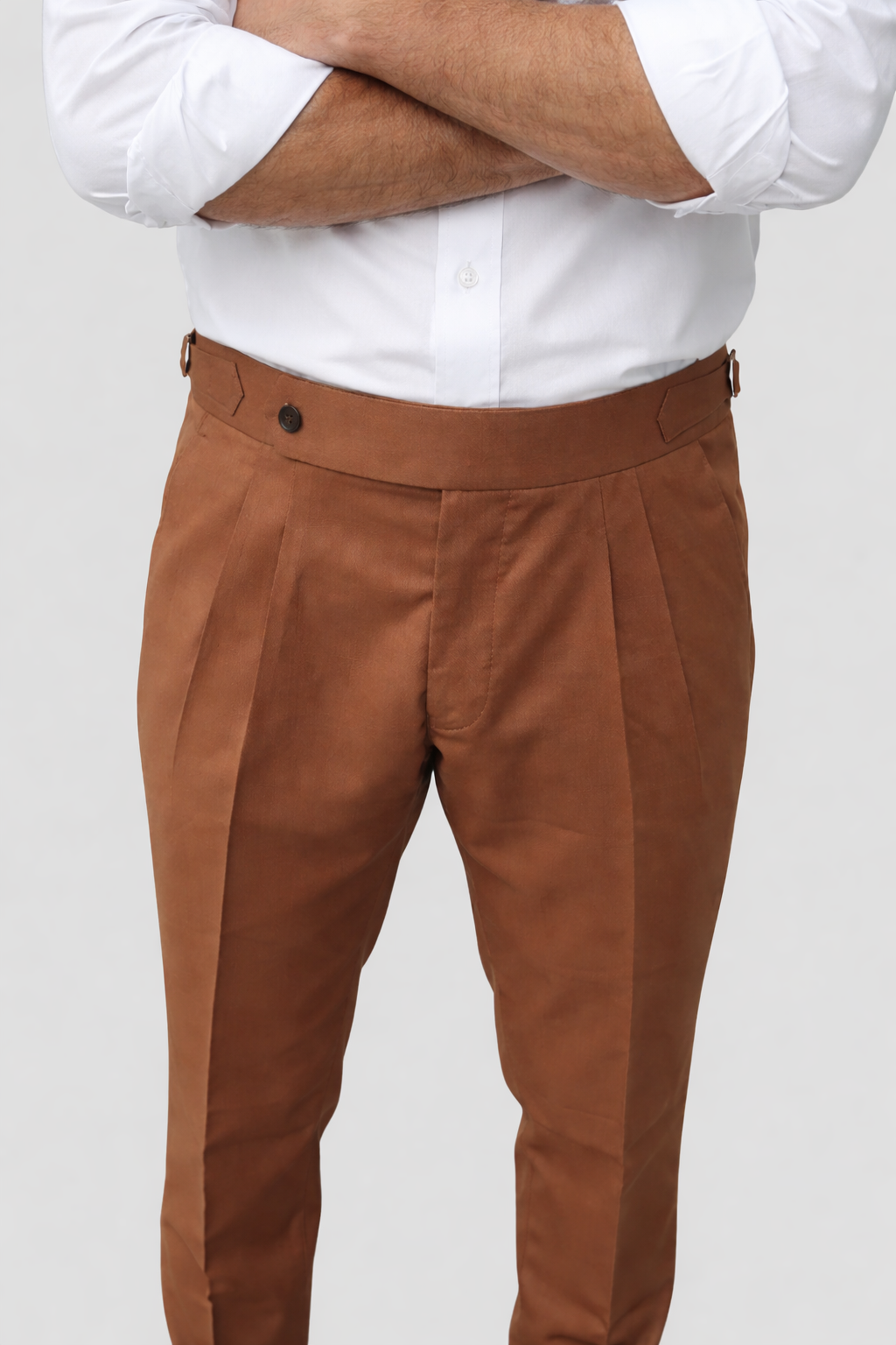 Brown Signature Italian Gurkha Pant