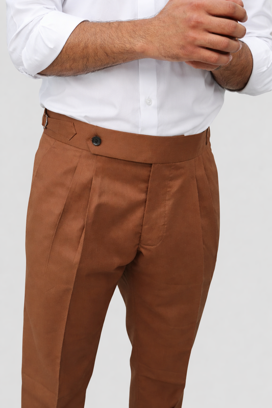 Brown Signature Italian Gurkha Pant