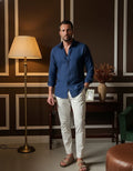 Old Money Classic Navy Shirt