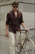 Old Money Brown Shirt