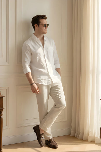 Old Money Classic Combo (White & Beige)