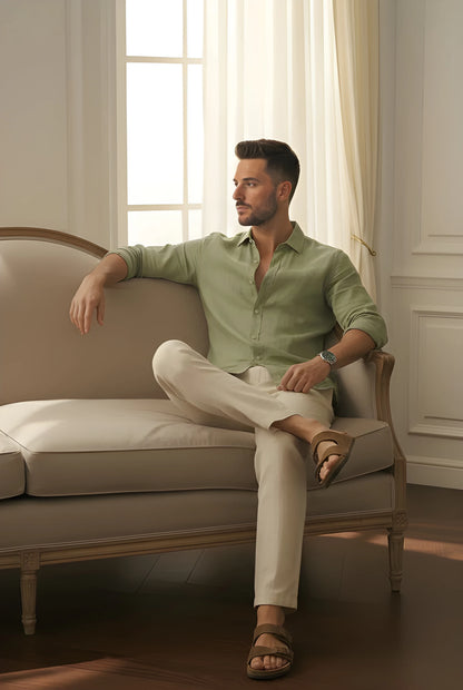 Old Money Classic Combo (Olive & Beige)