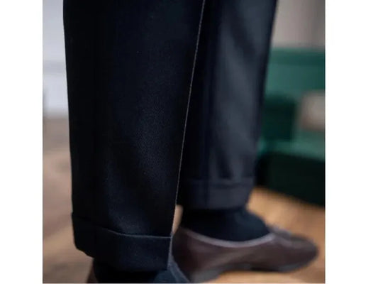 Black Classical Gurkha Pant by Italian Era