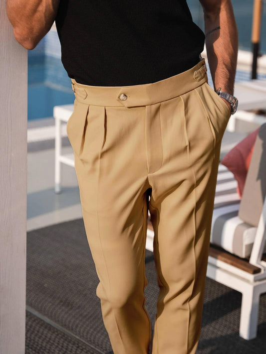 Camel Signature Gurkha Pant