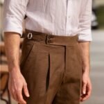 brown gurkha pant