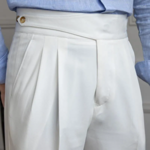 white gurkha pant
