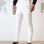 white gurkha pants