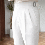 white gurkha pant